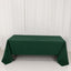 Premium Polyester 60"x126" Rectangle Tablecloth Hunter Emerald Green - Stain-Resistant 220GSM Finish Table Cover