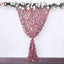 8ftx8ft Pink Big Payette Sequin Event Curtain Drapes, Backdrop Event Panel