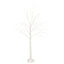 350 LED Lighted Birch Tree Design Warm White - Plug-in Remote Timer Lights with Detachable Base 6ft