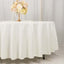 Scuba Round 108" Tablecloth Ivory - Wrinkle Free & Stain Resistant Table Cover