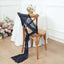 5 Pack Cheesecloth Gauze 16"x88" Chair Sashes Navy Blue - Boho Chair Decorations