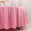Scuba Round 108" Tablecloth Pink - Wrinkle Free & Stain Resistant Table Cover