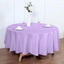 Polyester 90" Round Tablecloth Lavender Lilac - Stain & Wrinkle-Resistant Table Cover