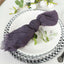 5 Pack Gauze Cheesecloth 24"x19" Napkins Purple Reusable Dinner Napkins