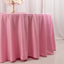 Scuba Round 120" Tablecloth Pink - Wrinkle Free & Stain Resistant Seamless Table Cover