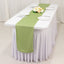 Scuba Polyester 12"x108" Table Runner Sage Green - Wrinkle-Free Table Linen