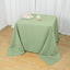 Polyester Square 90"x90" Tablecloth Sage Green - Wrinkle-Resistant & Durable Table Cover