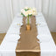 Satin 12"x108" Table Runner Taupe - Stylish Table Linen