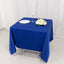 Scuba Square 70"x70" Tablecloth Royal Blue - Wrinkle Free & Stain Resistant Table Cover