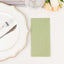20 Pack Linen-Like Paper 8.5"x4" Napkins Sage Green - Highly Absorbent & Disposable Airlaid Guest Towels