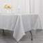 Premium Polyester 60"x102" Rectangle Tablecloth Silver - Durable 220GSM Wrinkle-Resistant Table Cover