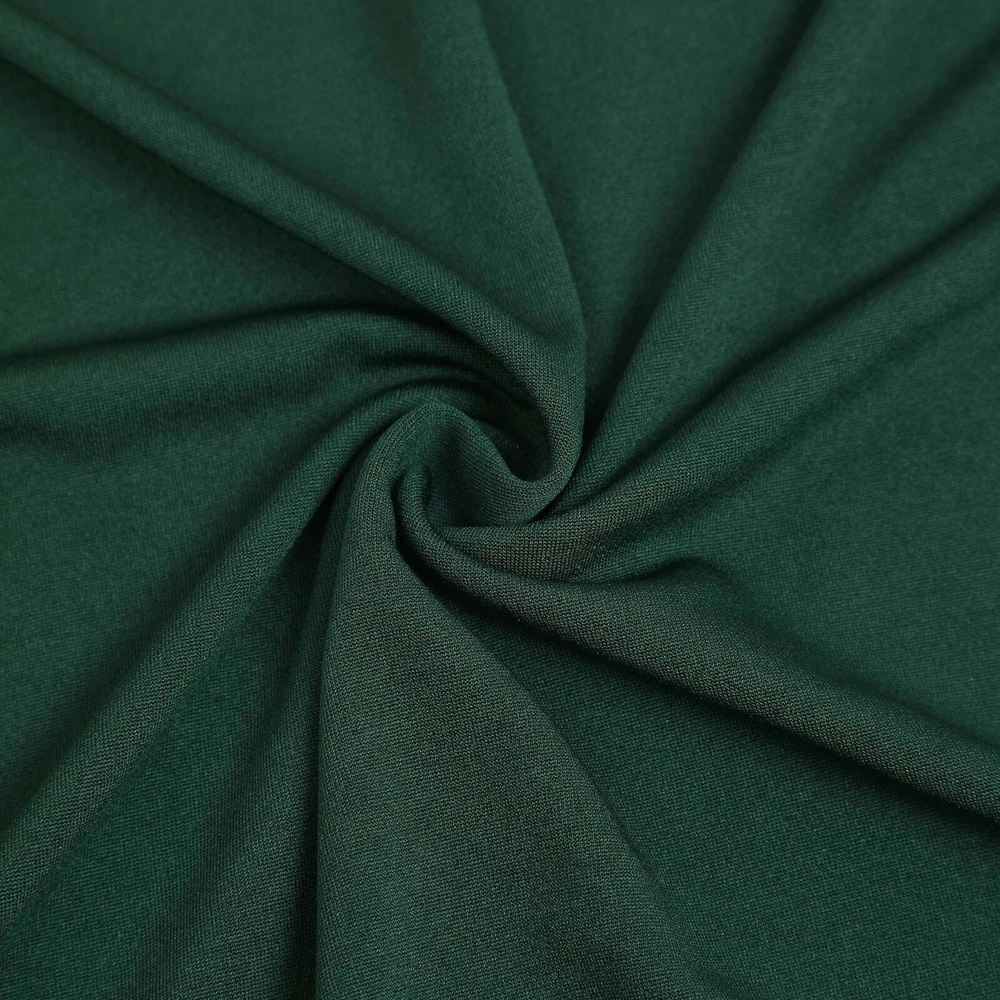 7ft Matte Hunter Emerald Green Spandex Half Moon Chiara Backdrop Stand Cover, Custom Fitted Wedding Arch Cover