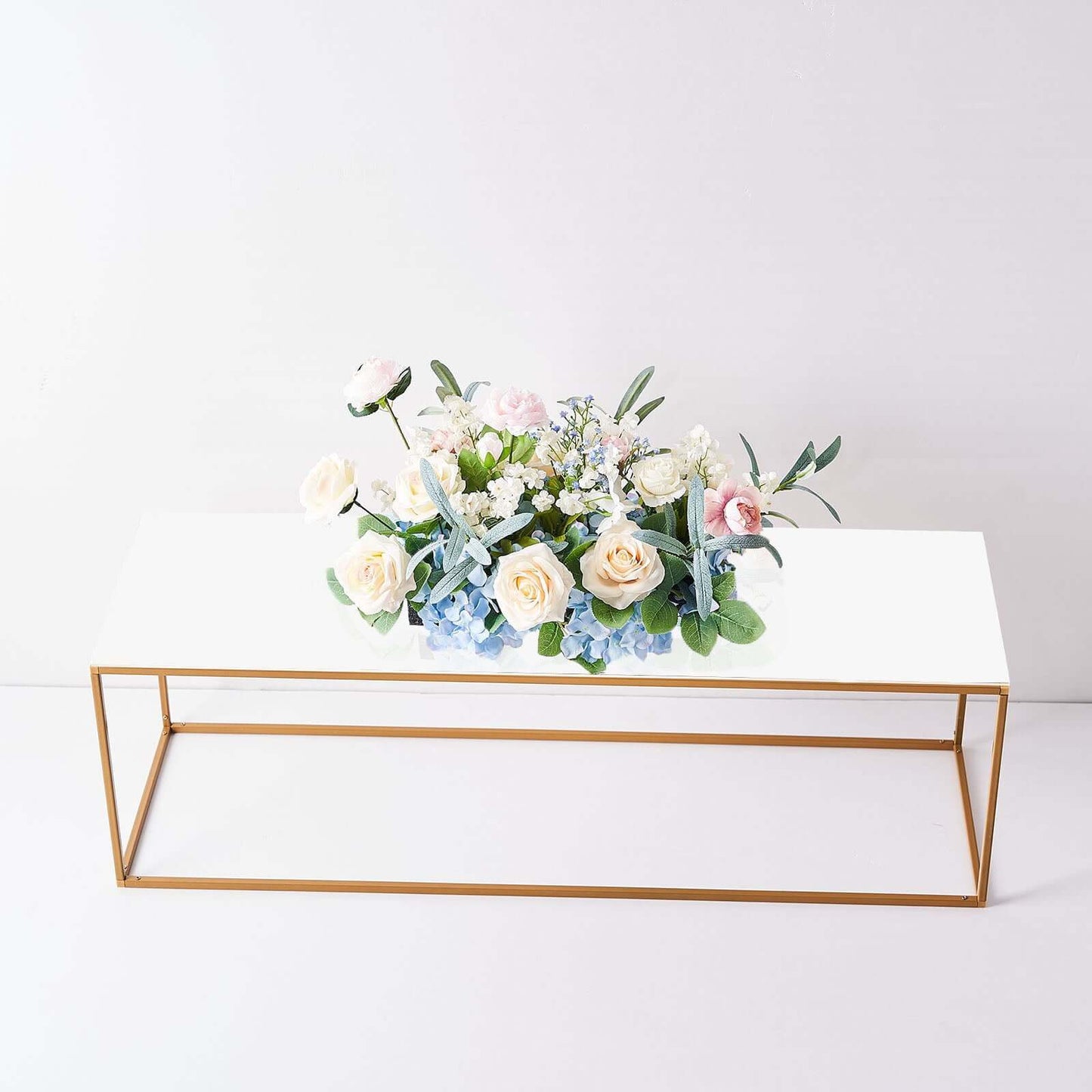 2-Pack Acrylic Plexiglass Sheets Rectangular Side Plates White - Protective Film Coating 40"x12"