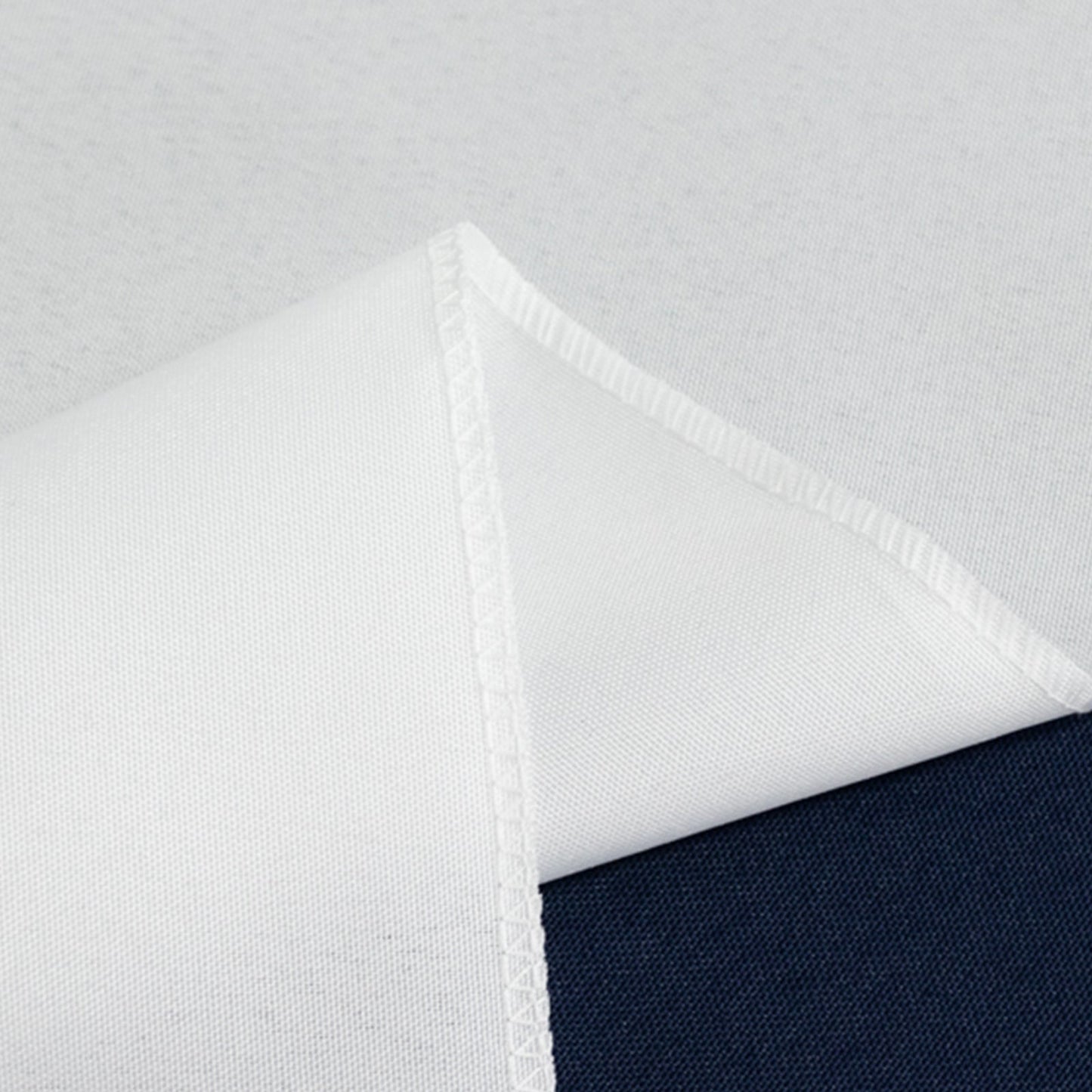 Wide Polyester 36"x72" Table Runner White - Durable Trade Show Table Linen