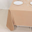 Scuba Square 70"x70" Tablecloth Nude - Wrinkle Free & Stain Resistant Table Cover