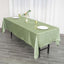 Satin Rectangular 60"x102" Tablecloth Sage Green - Smooth and Lustrous Table Cover