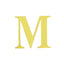 4 Pack 5" Metallic Gold Alphabet Stickers Banner, Customizable Stick on Gold Letters - M