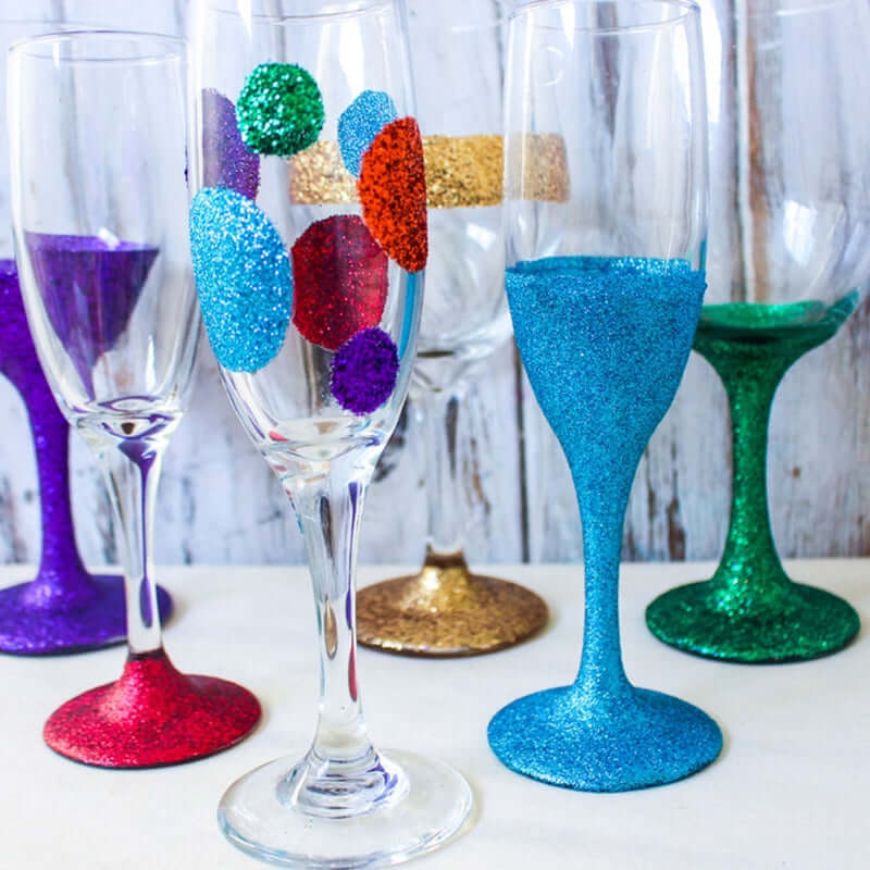 Extra Fine Glitter Bottle Coral - Nontoxic Glitter Dust Powder for Fun DIY Projects Kidsâ€™ Crafts Resin Art & Festival Decor 1 lb - Linen Luxes