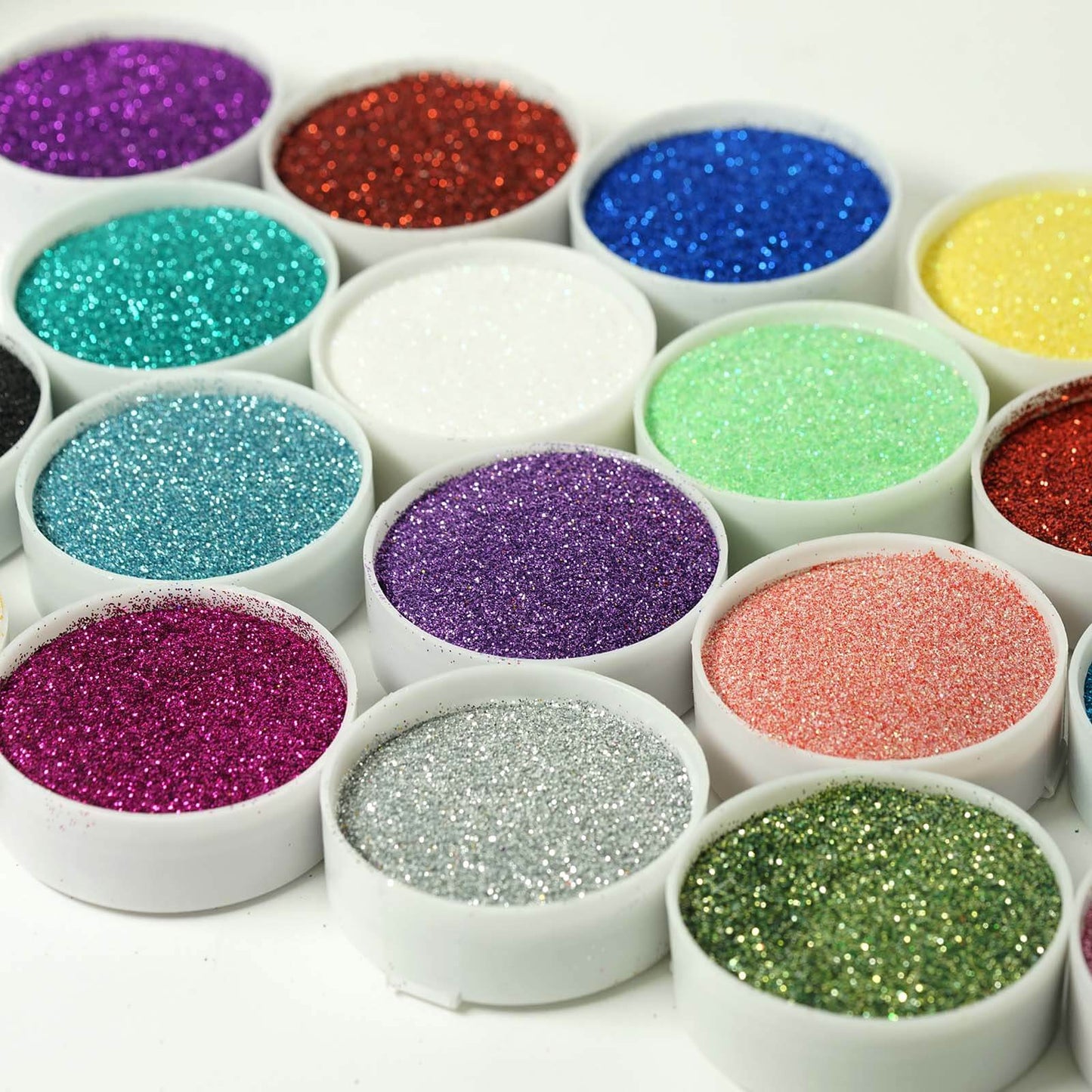 Extra Fine Glitter Bottle Coral - Nontoxic Glitter Dust Powder for Fun DIY Projects Kidsâ€™ Crafts Resin Art & Festival Decor 1 lb - Linen Luxes
