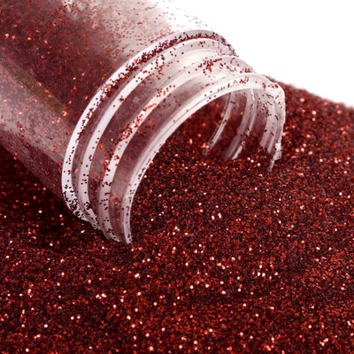 Extra Fine Glitter Powder Metallic Burgundy - Nontoxic Glitter Dust with Shaker Lid for Fun DIY Projects Kidsâ€™ Crafts Resin Art & Festival Decor 23g - Linen Luxes