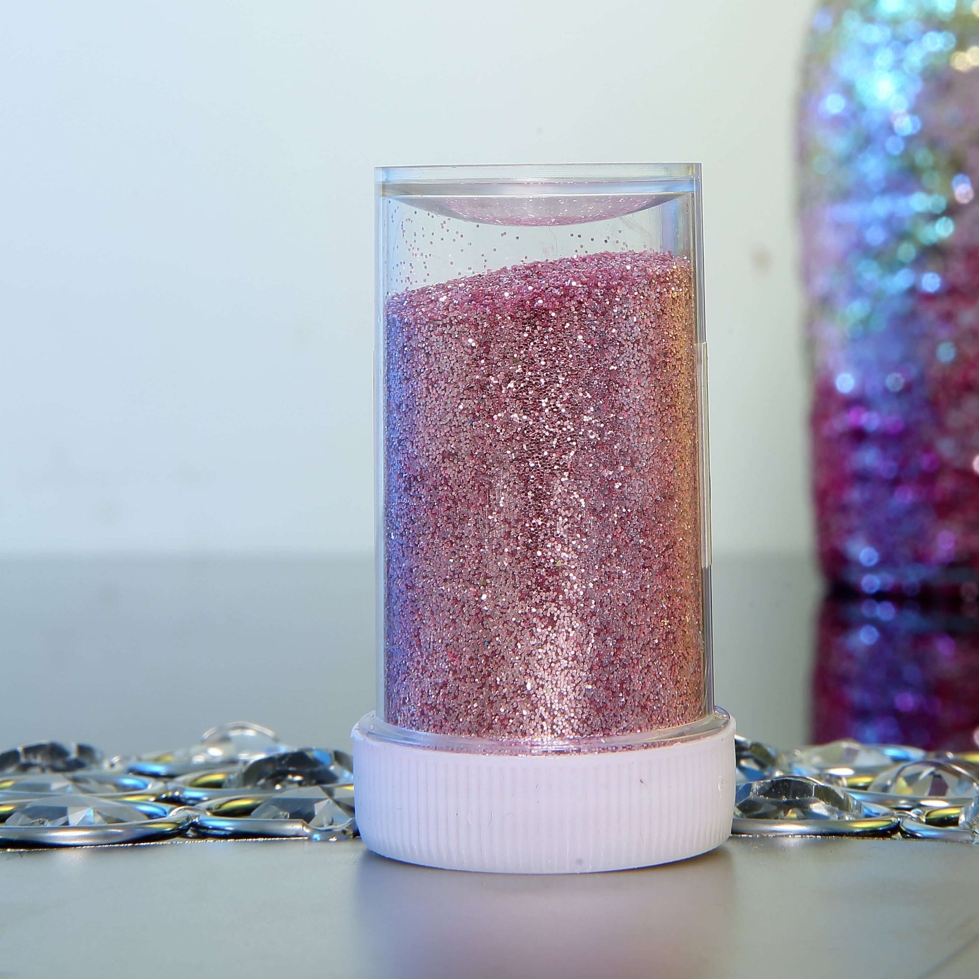 Extra Fine Glitter Powder Metallic Pink - Nontoxic Gliiter Dust with Shaker Lid for Fun DIY Projects Kidsâ€™ Crafts Resin Art & Festival Decor 23g - Linen Luxes