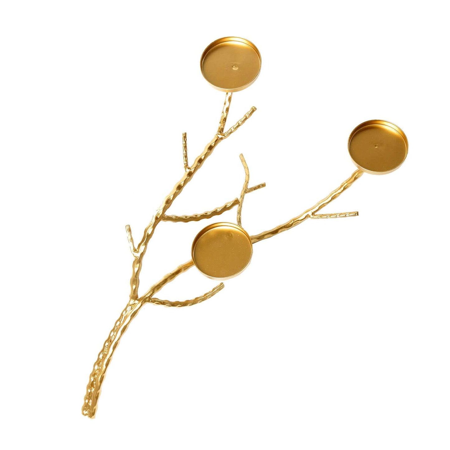 Metal Manzanita Tree Branch Candelabra Candle Holder Stand Gold - Twig Branch Design Table Centerpiece 2ft
