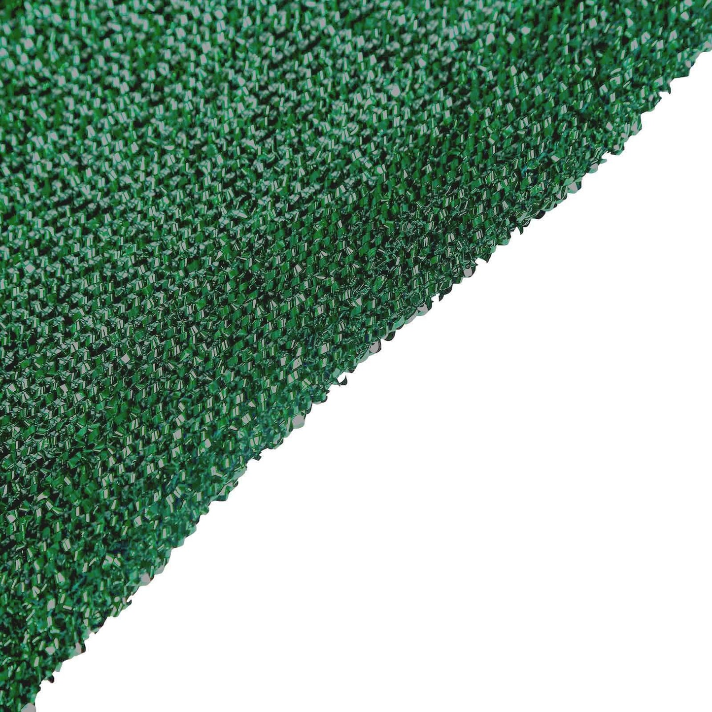 6ft Hunter Emerald Green Shimmer Tinsel Spandex Chiara Backdrop Stand Cover For Fitted Round Top Wedding Arch