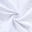 8ft White Spandex Fitted Wedding Arch Cover For Half Moon Top Chiara Backdrop Stand