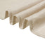 Faux Linen 60"x102" Rectangular Tablecloth Beige - Slubby Textured & Wrinkle Resistant Table Cover - Linen Luxes