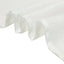 Faux Linen 60"x126" Rectangular Tablecloth White - Slubby Textured & Wrinkle Resistant for Weddings and Special Events - Linen Luxes