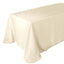 Faux Linen 90"x132" Rectangular Tablecloth Beige - Slubby Texture Wrinkle - Resistant Seamless Table Cover - Linen Luxes