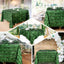 Taffeta 90"x90" Table Overlay Square Tablecloth Green - Leaf Petal Design for Stylish Celebrations