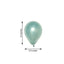 25 Pack 10" Matte Pastel Dusty Blue Helium Air Latex Party Balloons