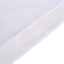 White Chiffon Polyester Event Curtain Drapes, Dual Layer Divider Backdrop Curtain Panels with Rod Pockets - 10ftx10ft