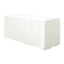 Fitted Polyester 72"x30" Rectangle Tablecloth Ivory - Durable Table Cover - Linen Luxes