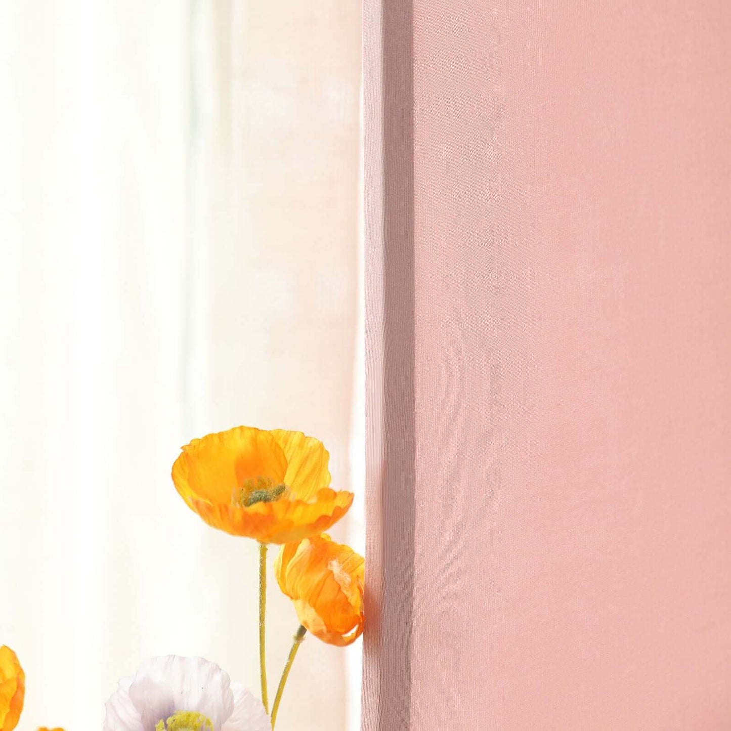 Set of 2 Dusty Rose Spandex Fitted Wedding Arch Covers for Round Top and Double Arch Chiara Backdrop Stands - 6ft,8ft