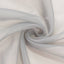 5ftx32ft Silver Chiffon Curtain Panel, Durable Flame Resistant Backdrop Ceiling Drapery With Rod Pocket