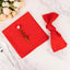 5 Pack Premium Polyester 20"x20" Napkins Red - Wrinkle-Resistant & Durable Dinner Napkins