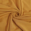 7ft Matte Gold Spandex Half Moon Chiara Backdrop Stand Cover, Custom Fitted Wedding Arch Cover