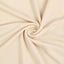 7ft Matte Beige Spandex Half Moon Chiara Backdrop Stand Cover, Custom Fitted Wedding Arch Cover