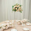 Acrylic Display Stand Flower Pedestal with Square Bases Clear - Durable 10mm Thick Wedding Centerpiece 24"