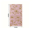 50-Pack Paper Dinner Napkins Dusty Rose with Gold Magnolia Flowers Print 2-Ply - Disposable Soft Napkins for Parties