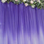 8ftx10ft Purple Satin Event Curtain Drapes, Backdrop Event Panel