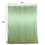8ftx10ft Sage Green Satin Event Curtain Drapes, Backdrop Event Panel