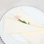 5 Pack Premium Polyester 20"x20" Napkins Ivory - Wrinkle-Resistant & Durable Dinner Napkins