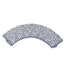 25-Pack Paper Cupcake Wrappers Lace Laser Cut Design Navy Blue - Muffin Baking Cup Trays for Events