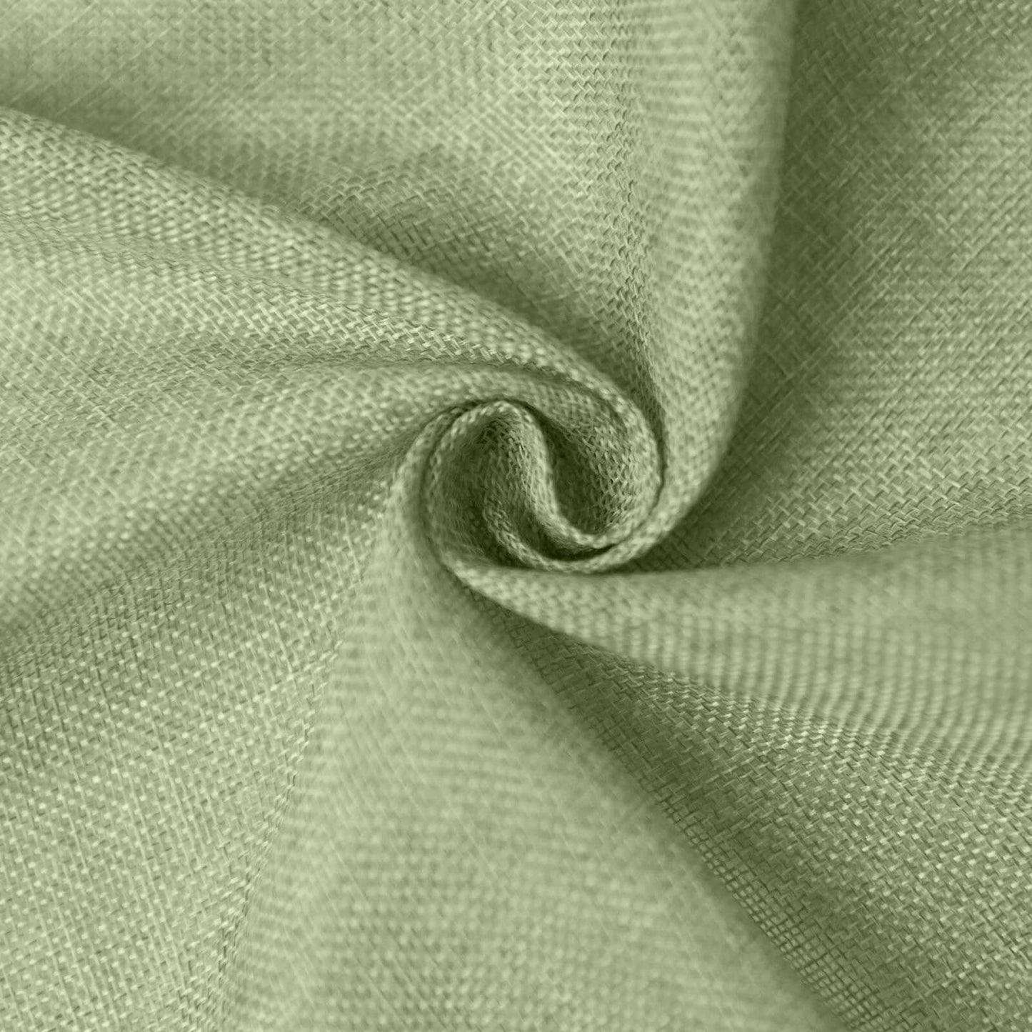 5 Pack Faux Jute 19"x19" Napkins Sage Green - Authentic Burlap Look Cloth Napkins