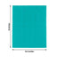 50-Pack Paper Napkins Turquoise - Soft Disposable 2-Ply Dinner Napkins for Weddings