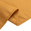 Premium Polyester 90"x156" Rectangle Tablecloth Gold - Seamless 220GSM Stain-Resistant Design for Classy Events