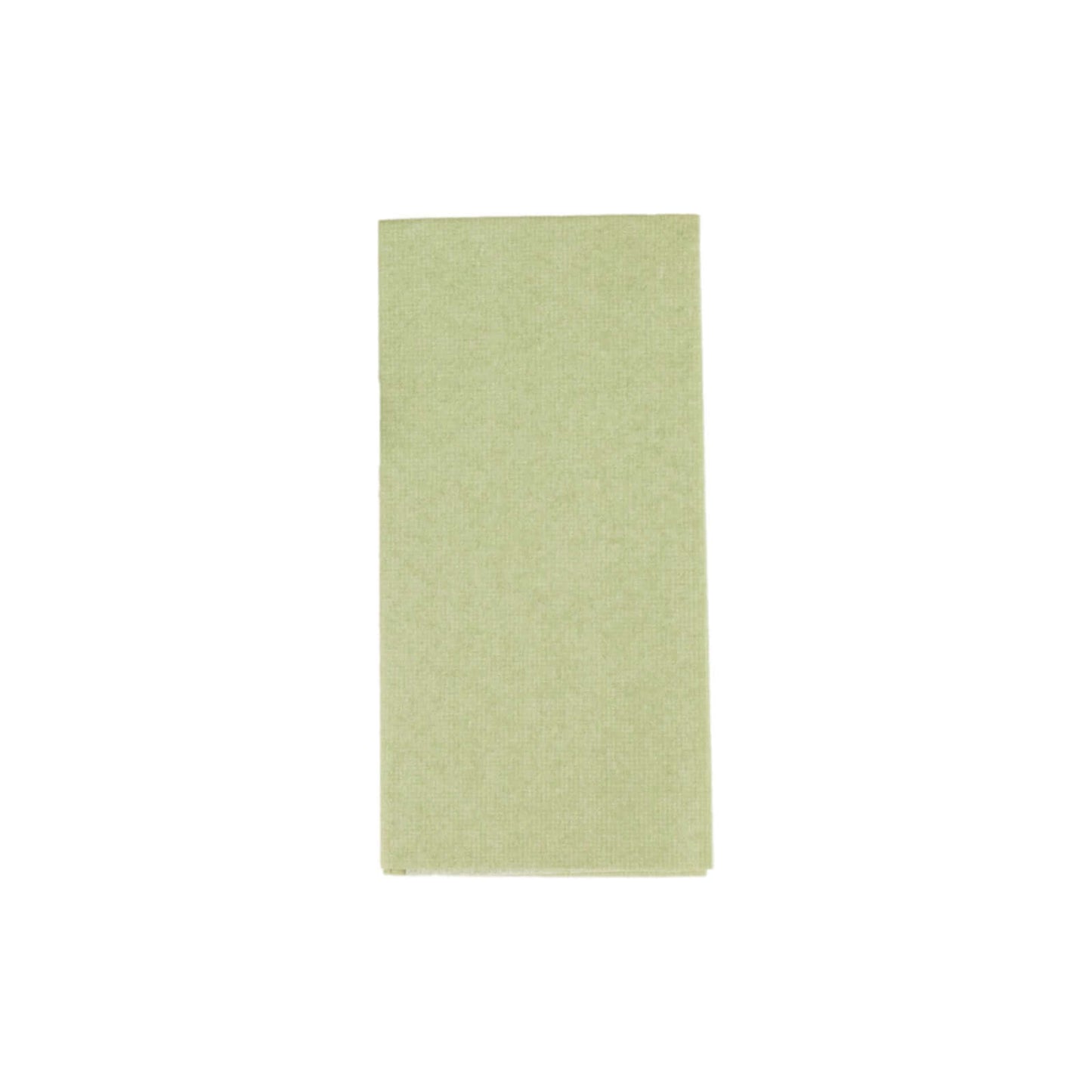 20 Pack Linen-Like Paper 8.5"x4" Napkins Sage Green - Highly Absorbent & Disposable Airlaid Guest Towels